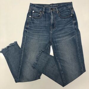 American eagle outfitters mom high rise jeans size 2